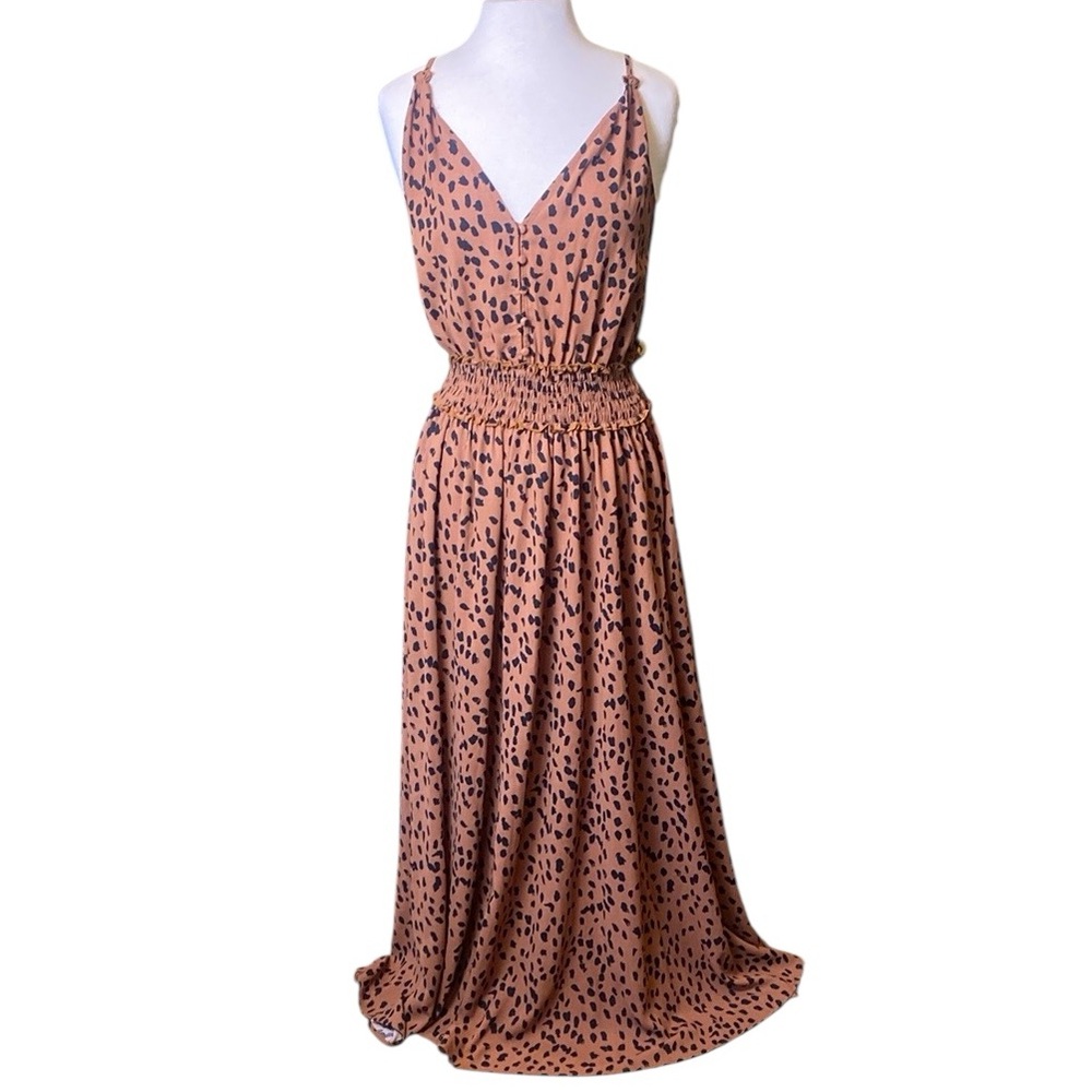 Jodifl Button Front Maxi Dress